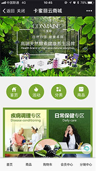 卡蜜麗云商城案例
